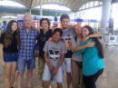 At the airport