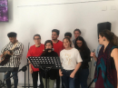 Singing together :)