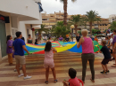 Big kids and little kids having fun