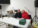 The three trustees for CCC Charity