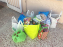 Preparing deliveries from the food bank