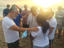 Baptisms on the beach